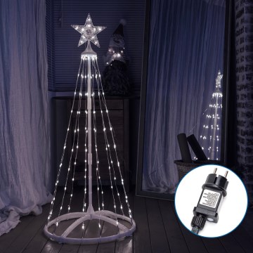 Aigostar - LED Lauko Kalėdinė dekoracija LED/3,6W/230V 180 cm IP44 šalta balta