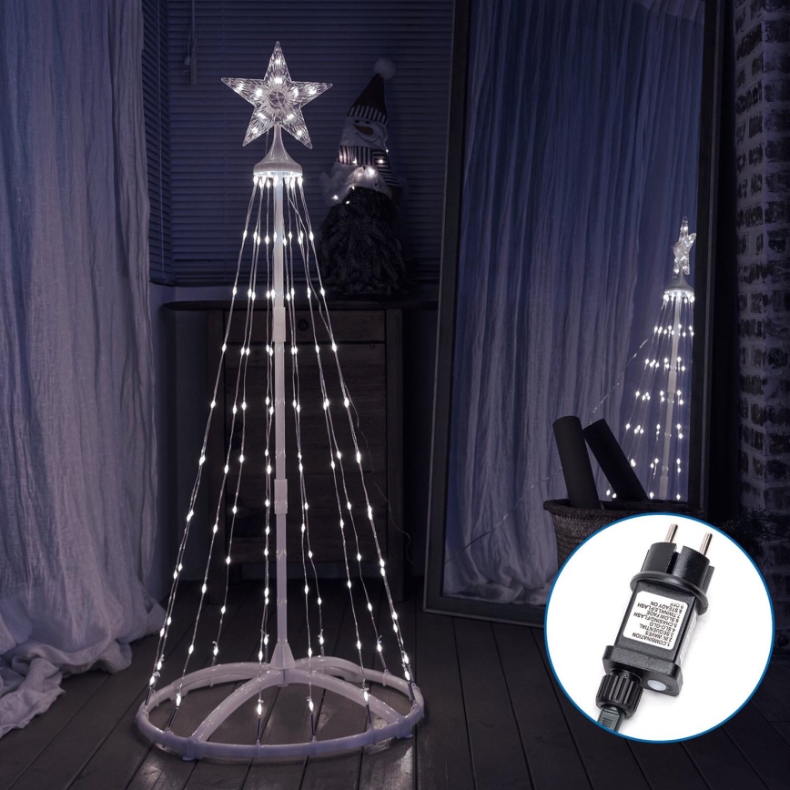 Aigostar - LED Lauko Kalėdinė dekoracija LED/3,6W/230V 180 cm IP44 šalta balta
