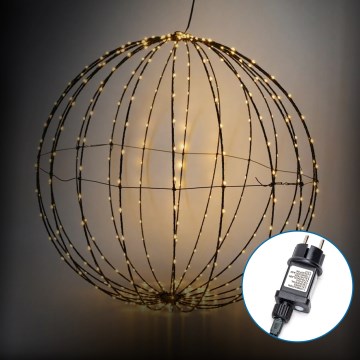 Aigostar -LED Lauko Kalėdinė dekoracija LED/3,6W/230V rutulys 30cm IP44 šilta balta