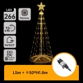 Aigostar - LED lauko kalėdinė dekoracija LED/3,6W/31/230V 2700K 180 cm IP44