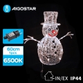 Aigostar - LED Lauko Kalėdinė dekoracija LED/3,6W/31/230V 6500K 60 cm IP44 Sniego senis