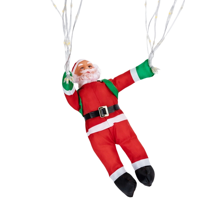 Aigostar - LED lauko kalėdinė dekoracija LED/3xAA IP44 Kalėdų Senelis