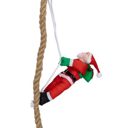 Aigostar - LED lauko kalėdinė dekoracija LED/4xAA IP44 parašiutuojantis Kalėdų Senelis