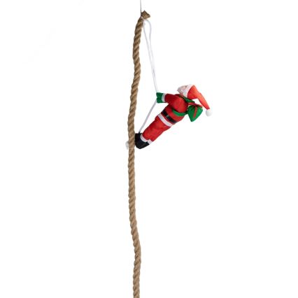 Aigostar - LED lauko kalėdinė dekoracija LED/4xAA IP44 parašiutuojantis Kalėdų Senelis