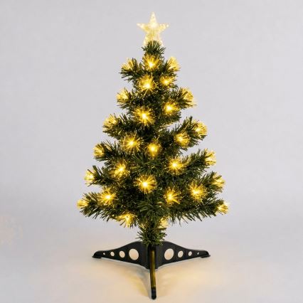Aigostar - LED Lauko kalėdinė eglutė 55xLED/8 funkcijų 0,6 m IP44 šiltai balta