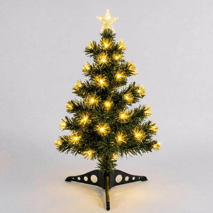 Aigostar - LED Lauko kalėdinė eglutė 55xLED/8 funkcijų 0,6 m IP44 šiltai balta