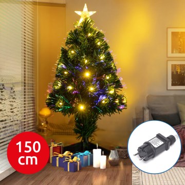 Aigostar - LED Lauko Kalėdinė eglutė LED/6W/230V 150 cm IP44 šilta balta