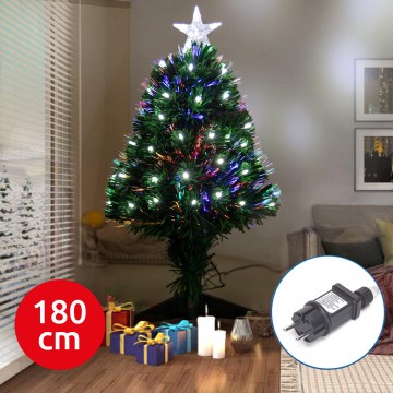 Aigostar - LED Lauko Kalėdinė eglutė LED/6W/230V 180 cm IP44 šalta balta