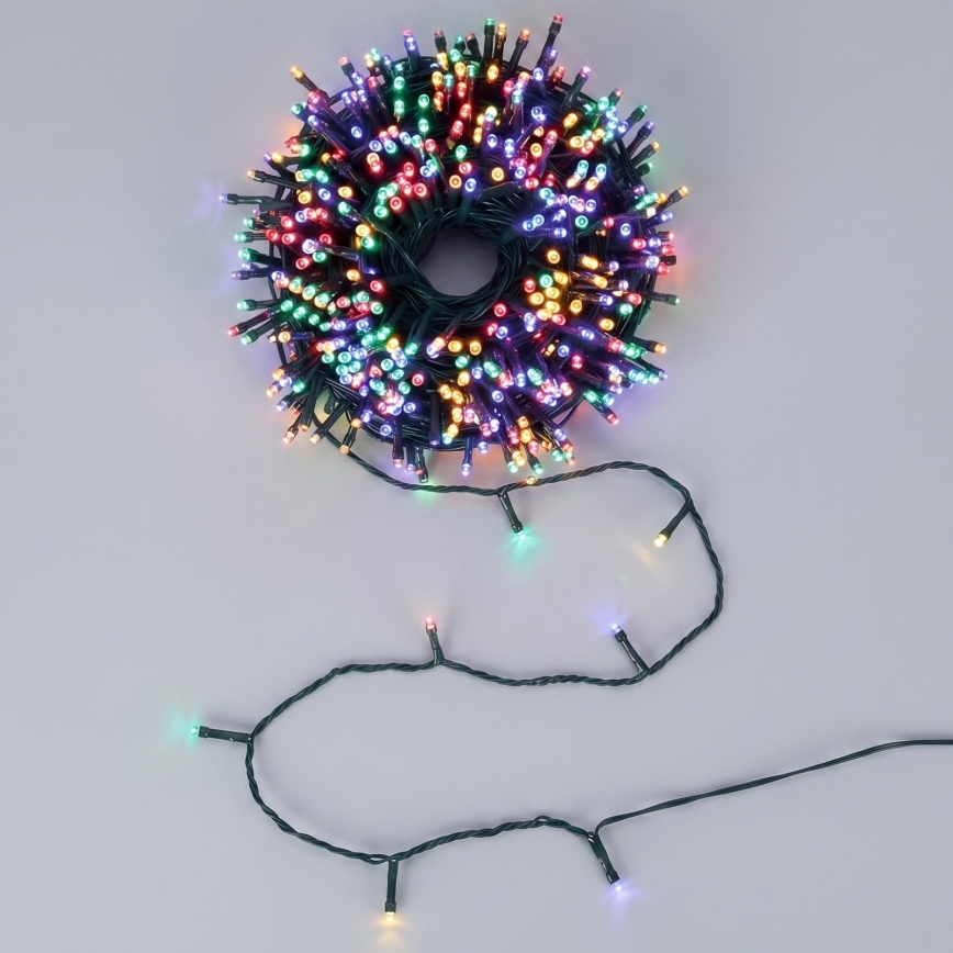 Aigostar - LED lauko kalėdinė girlianda 1000 LED/8 funkcijų, 103 m, IP44, daugiaspalvė
