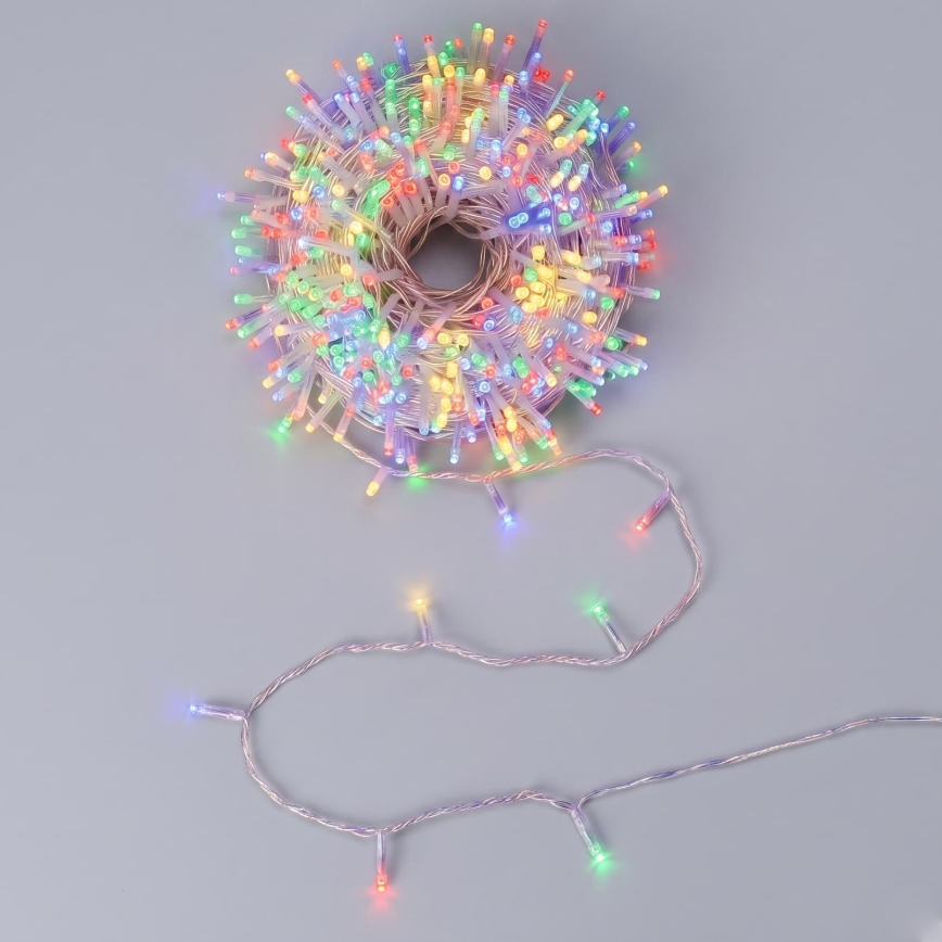 Aigostar - LED Lauko kalėdinė girlianda 1000xLED/8 funkcijų 103m IP44 daugiaspalvė