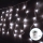 Aigostar - LED Lauko Kalėdinė girlianda 100xLED/8 funkcijos 8x0,4m IP44 šalta balta