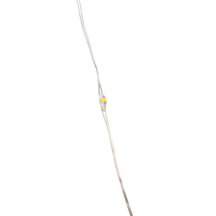 Aigostar -LED lauko kalėdinė girlianda 100xLED/8 funkcijų 3xAA 10,3m IP44 šiltai balta