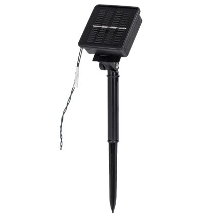 Aigostar - LED saulės kalėdinė girlianda 100xLED/8 funkcijų 8x0,4m IP65 daugiaspalvė 1200 mAh