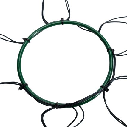 Aigostar - LED lauko kalėdinė girlianda 108xLED/8 funkcijų 3xAA 1,8m IP44 šiltai balta