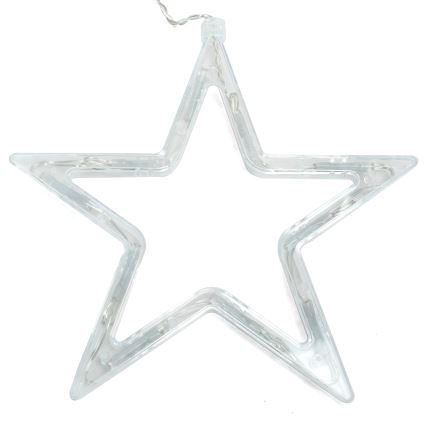 Aigostar - LED lauko kalėdinė girlianda 120xLED/6W/230V/8 funkcijų 3x0,6m IP44 šaltai balta + nuotolinis valdymas