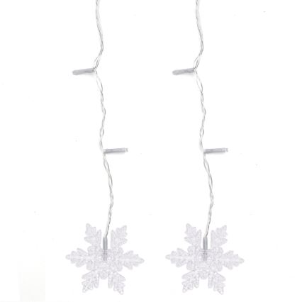 Aigostar - LED lauko girlianda 120xLED/8 funkcijų 3x0,7m IP44 šiltai balta + nuotolinio valdymo pultas