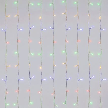 Aigostar - LED lauko kalėdinė girlianda 120xLED/8 funkcijų 3,9x1,2m IP44 įvairiaspalvė