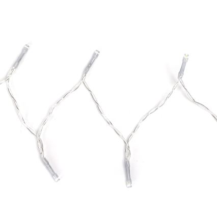 Aigostar - LED Lauko Kalėdinė girlianda 150xLED/8 funkcijos 3xAA 15,3 m IP44 daugių spalvų