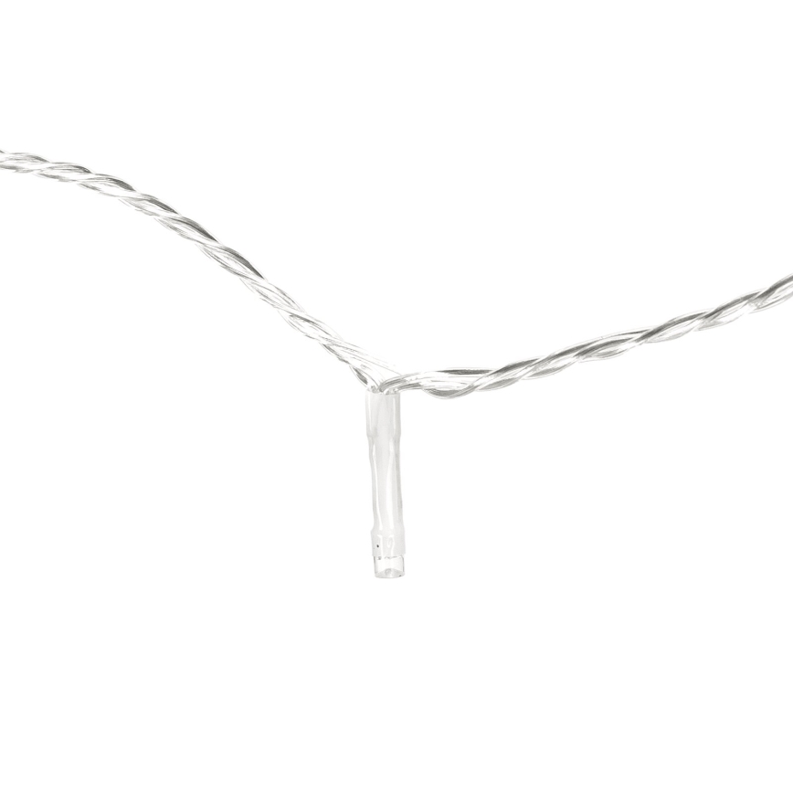 Aigostar - LED Lauko Kalėdinė girlianda 150xLED/8 funkcijos 18m IP44 šilta balta