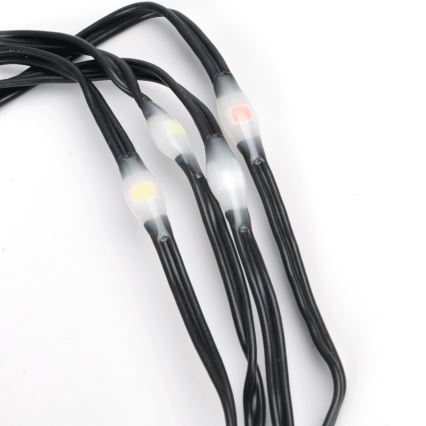 Aigostar -LED Lauko Kalėdinė girlianda 150xLED/8 funkcijos 3xAA 15,3m IP44 daugiaspalvis