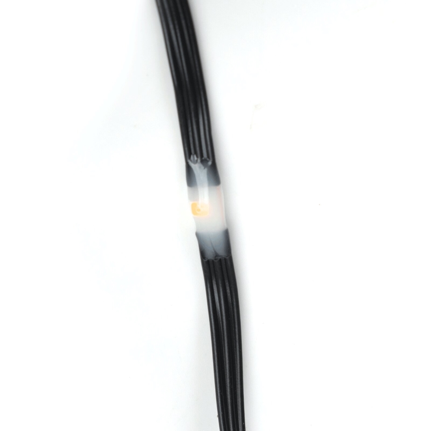 Aigostar -LED Lauko Kalėdinė girlianda 150xLED/8 funkcijos 3xAA 15,3m IP44 šilta balta