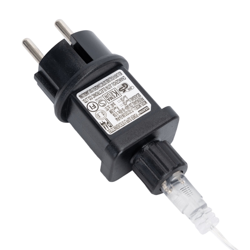 Aigostar - LED lauko kalėdinė girlianda 160xLED+40xLED 13m IP44 šilta+šalta balta