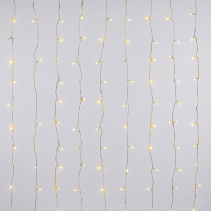 Aigostar - LED lauko kalėdinė girlianda 192xLED/8 funkcijų 4,5x1,2m IP44 šiltai balta