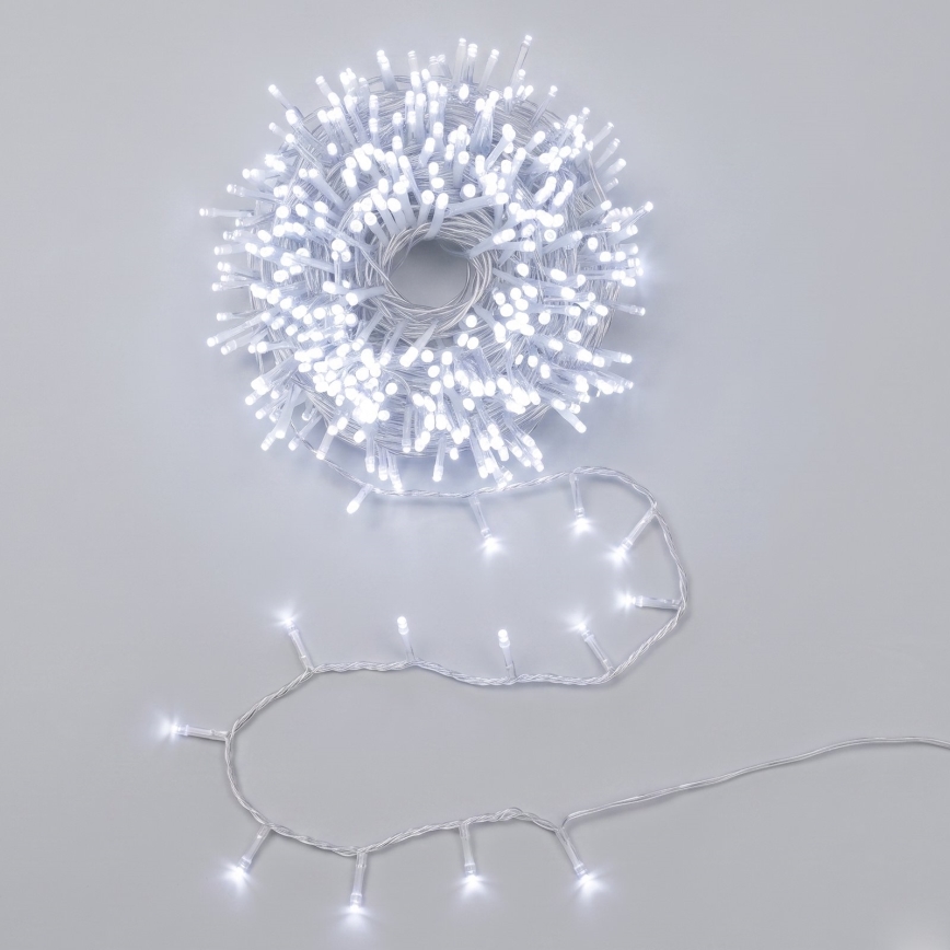Aigostar - LED lauko kalėdinė girlianda 2000xLED/8 funkcijų 103m IP44 šaltai balta