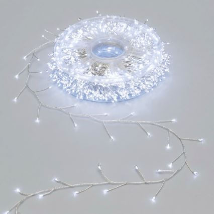 Aigostar - LED lauko kalėdinė girlianda 2000xLED/8 funkcijų 53 m IP44 šaltai balta