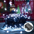 Aigostar - LED Lauko Kalėdinė girlianda 200xLED/8 funkcijos 10,3m IP44 šalta balta