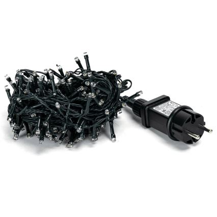 Aigostar - LED Lauko Kalėdinė girlianda 200xLED/8 funkcijos 13m IP44 šilta balta