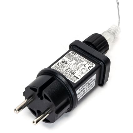 Aigostar - LED lauko kalėdinė girlianda 200xLED/8 funkcijų 23m IP44 šiltai balta