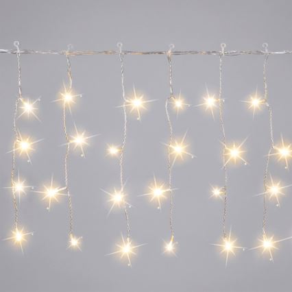 Aigostar - LED Lauko kalėdinė girlianda 200xLED 8x0,4m IP44 šiltai balta