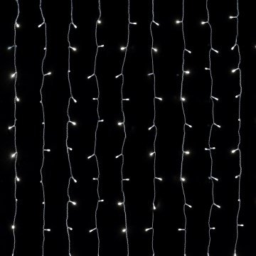 Aigostar - LED lauko kalėdinė girlianda 234xLED 1,2x1,8m IP44 šaltai balta