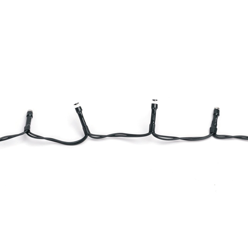 Aigostar-LED Lauko kalėdinė girlianda 300xLED/8 funkcijos 3xAA 15,3 m IP44 šiltai balta