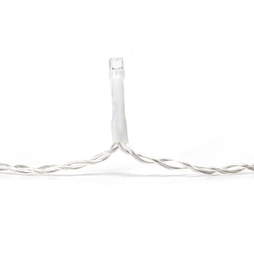 Aigostar - LED lauko kalėdinė girlianda 300xLED/6W/230V/8 funkcijų 15x0,4m IP44 šaltai balta