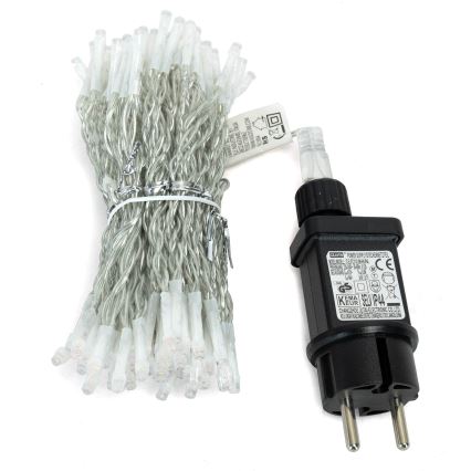 Aigostar - LED lauko kalėdinė girlianda 300xLED/8 funkcijų 3x1m IP44 šiltai balta + nuotolinis valdymas