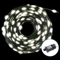 Aigostar - LED Lauko Kalėdinė girlianda 300xLED/8 funkcijos 33m IP44 šalta balta