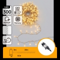 Aigostar - LED Lauko kalėdinė girlianda 300xLED/8 funkcijų 18m IP44 šilta balta