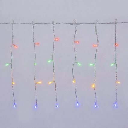 Aigostar - LED Lauko kalėdinė girlianda 300xLED/8 funkcijų 18x0,4m IP44 įvairiaspalvė