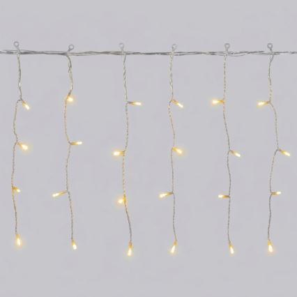 Aigostar - LED lauko kalėdinė girlianda 300xLED/8 funkcijų 18x0,4m IP44 šiltai balta