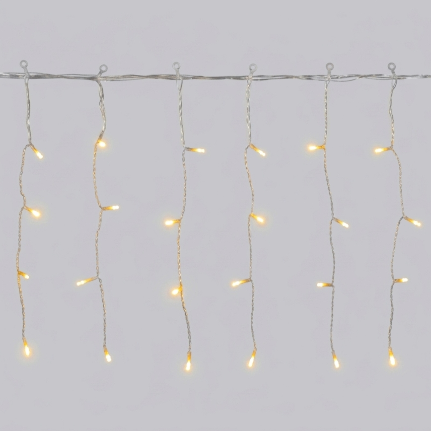 Aigostar - LED lauko kalėdinė girlianda 300xLED/8 funkcijų 18x0,4m IP44 šiltai balta