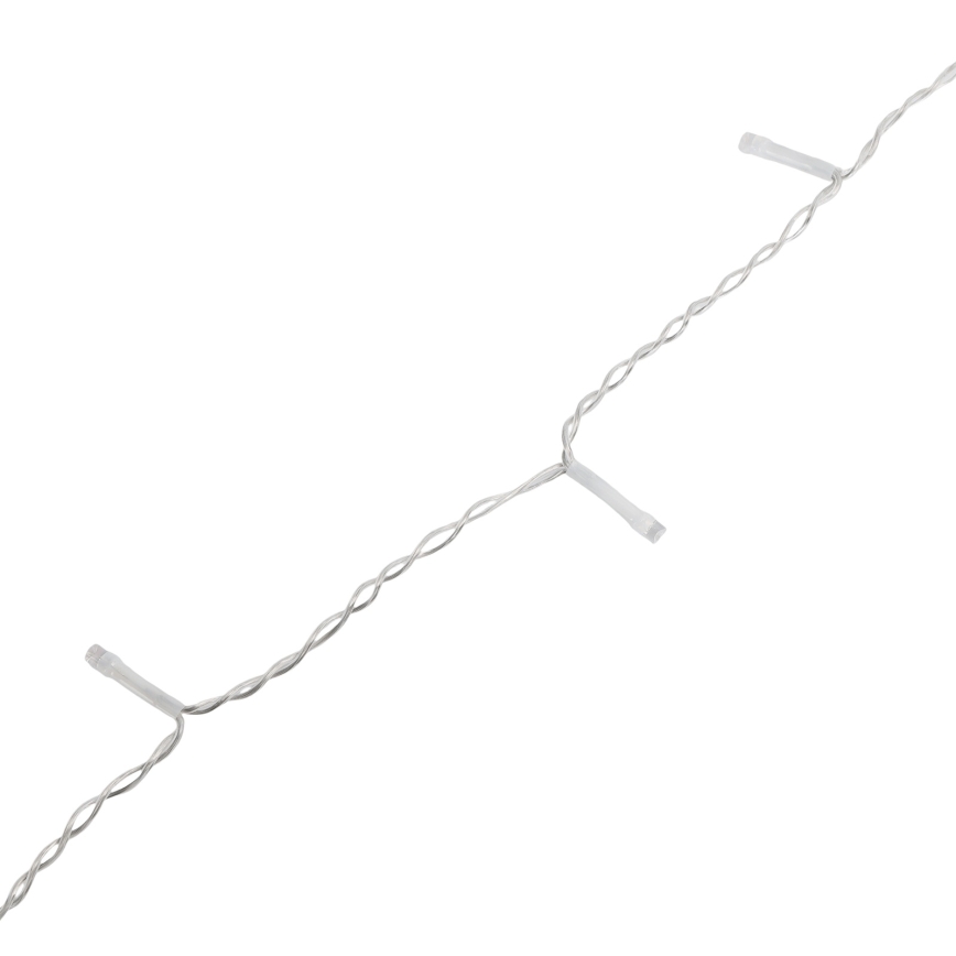 Aigostar - LED lauko kalėdinė girlianda 300xLED/8 funkcijų 3xAA 18x0,6 m IP44 šiltai balta