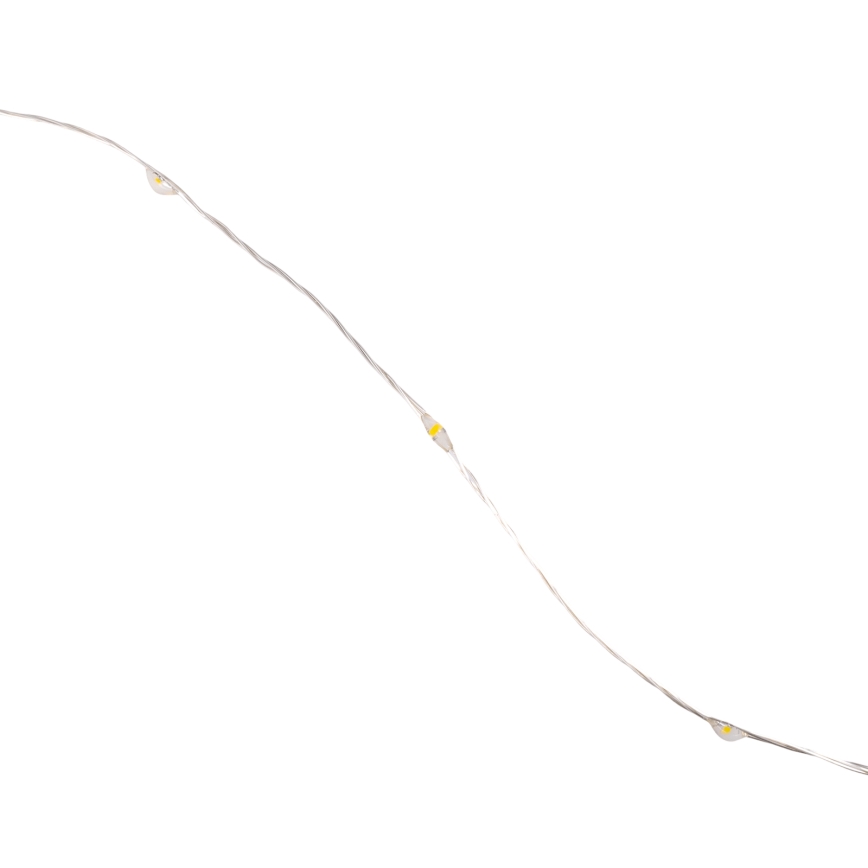 Aigostar - LED lauko kalėdinė girlianda 300xLED/8 funkcijų 4m IP44 šaltai balta