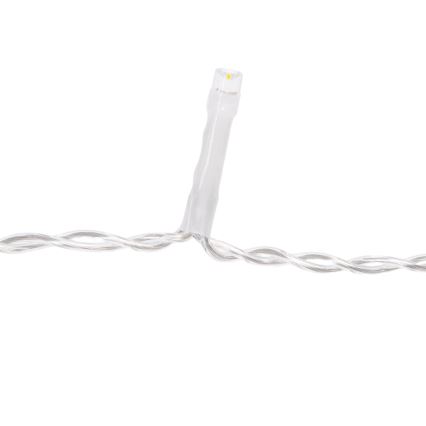 Aigostar - LED lauko kalėdinė girlianda 300xLED/8 funkcijų 3xAA 18x0,6 m IP44 daugiaspalvė