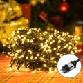 Aigostar - LED Lauko Kalėdinė girlianda 400xLED/8 funkcijos 23m IP44 šilta balta