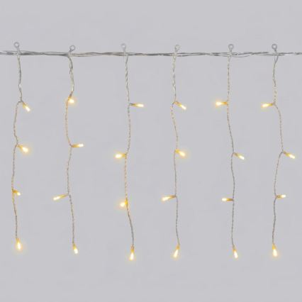Aigostar - LED Lauko kalėdinė girlianda 400xLED/8 funkcijos 23x0,4m IP44 šiltai balta