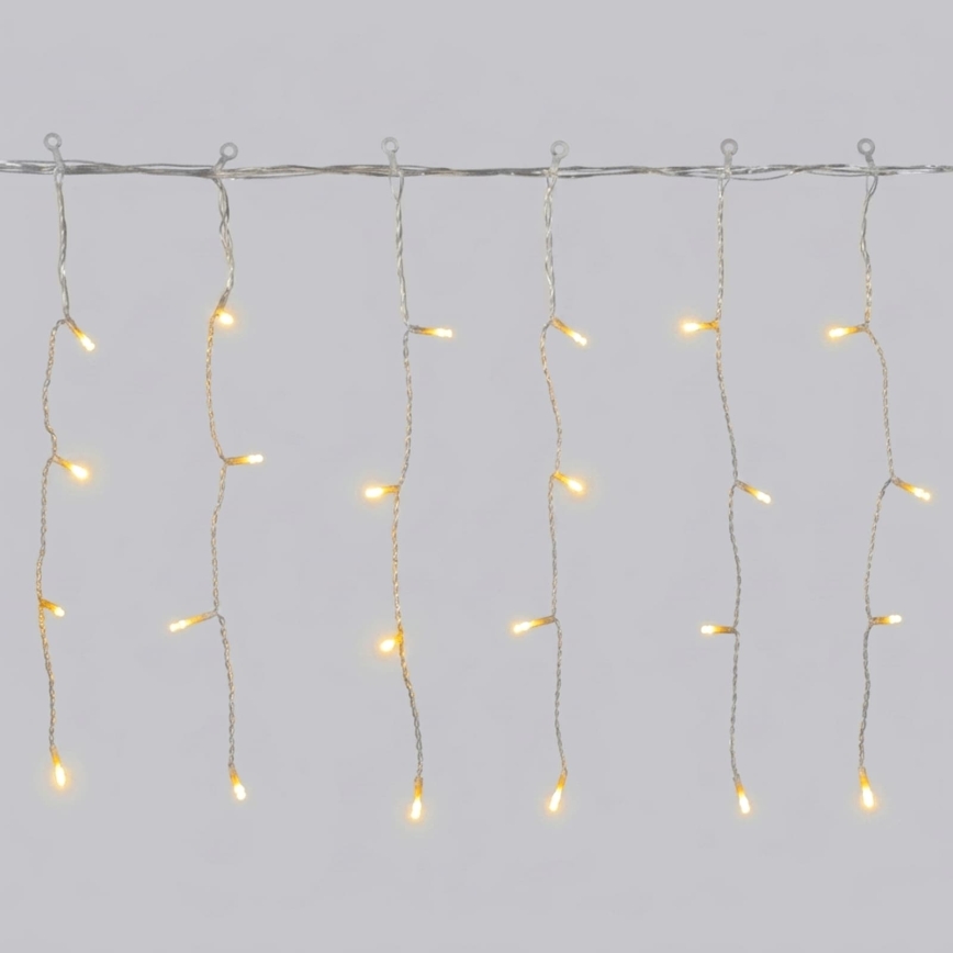 Aigostar - LED Lauko kalėdinė girlianda 400xLED/8 funkcijos 23x0,4m IP44 šiltai balta
