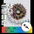 Aigostar - LED Lauko kalėdinė girlianda 400xLED/8 funkcijų 13m IP44 daugiaspalvė