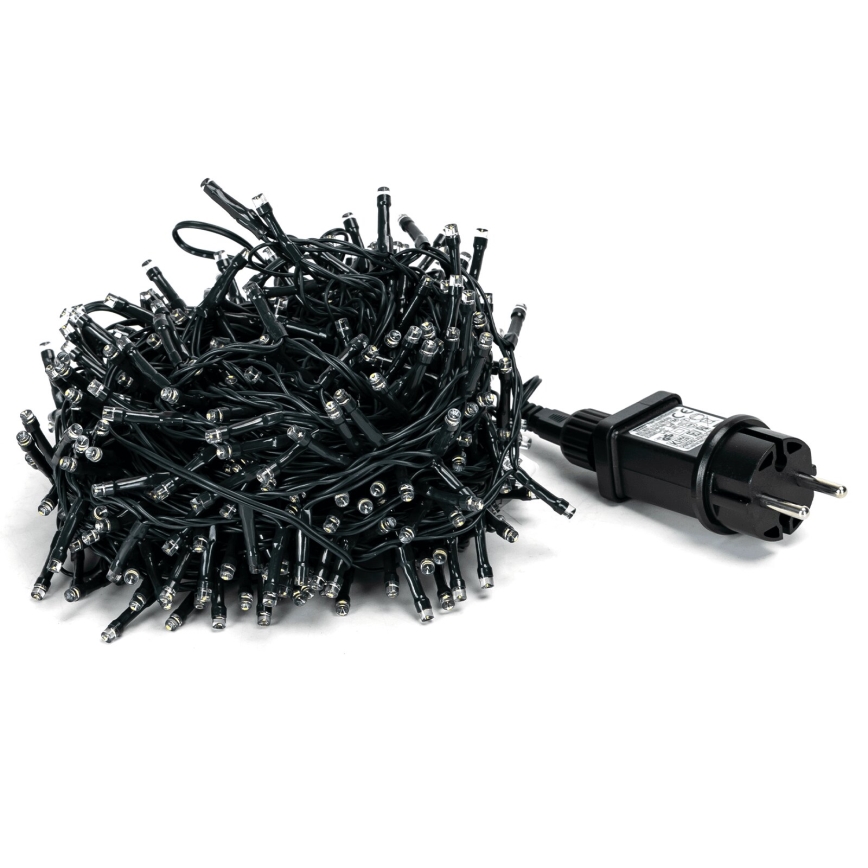 Aigostar - LED lauko kalėdinė girlianda 400xLED/8 funkcijų 23m IP44 šilta balta